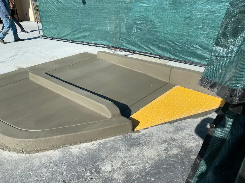 ADA Ramps work