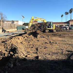 Site work in the South Bay Area