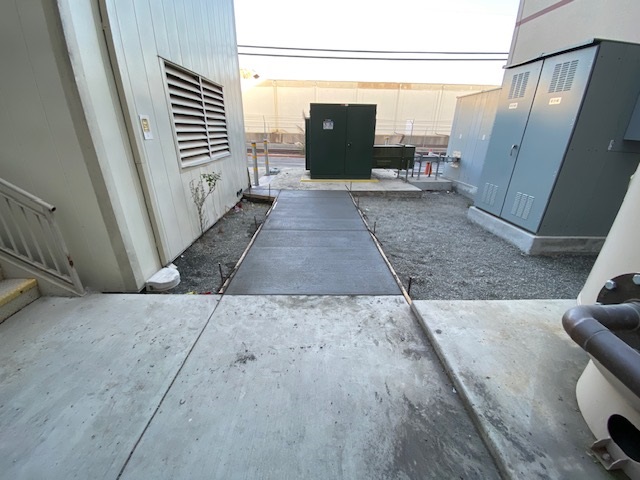 concrete pad for hvac equipment
