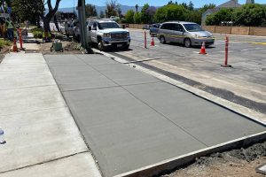 New Concrete driveway